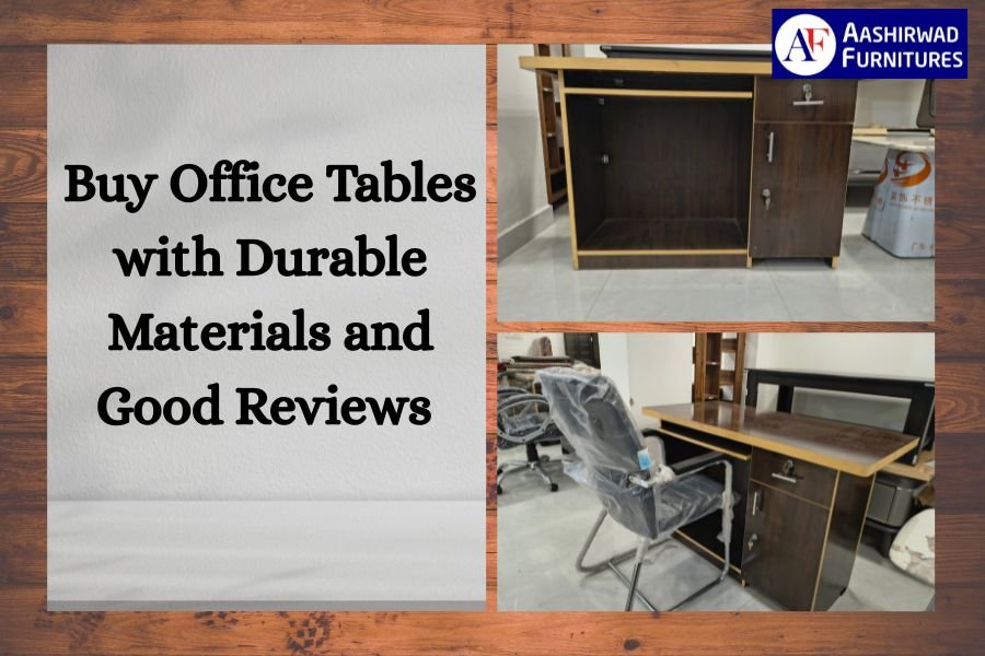 Buy Office Tables with Durable Materials and Good Reviews , near you | Aashirwad Furniture