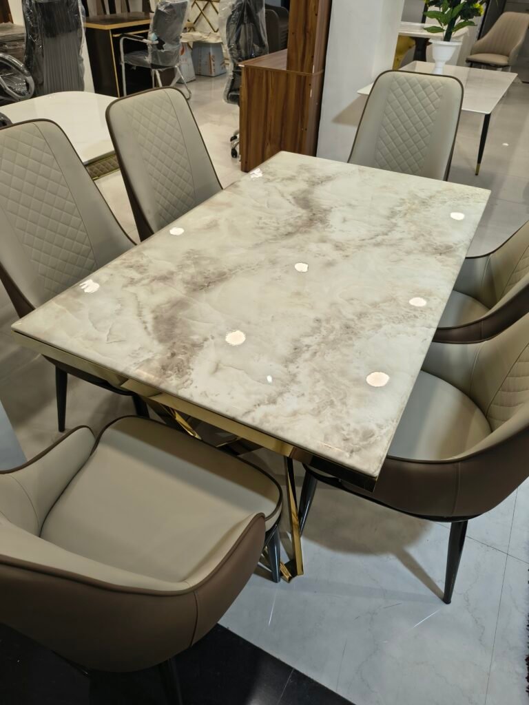 Designer Dining Tables Available in Jaipur Furniture Store