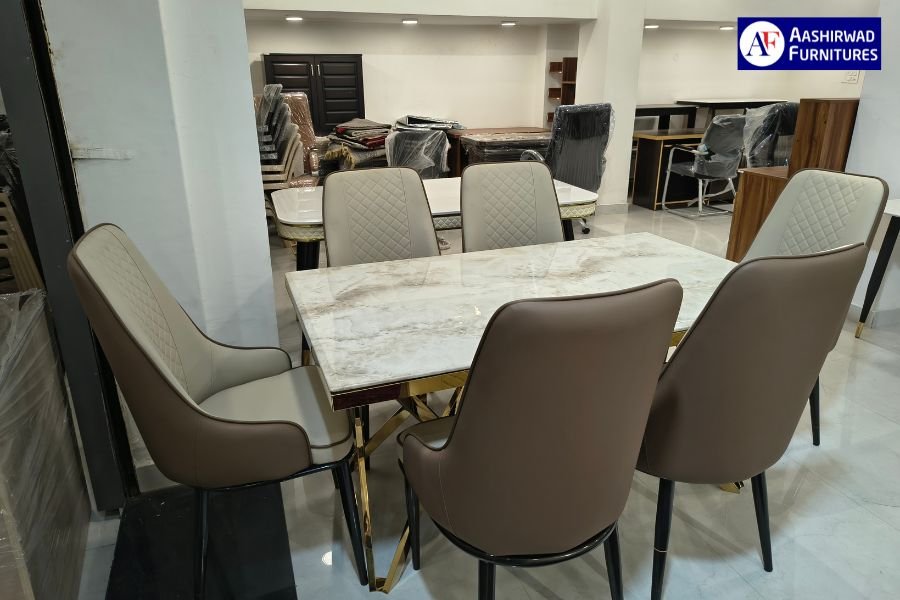 Designer Dining Tables Available in Jaipur Furniture Store