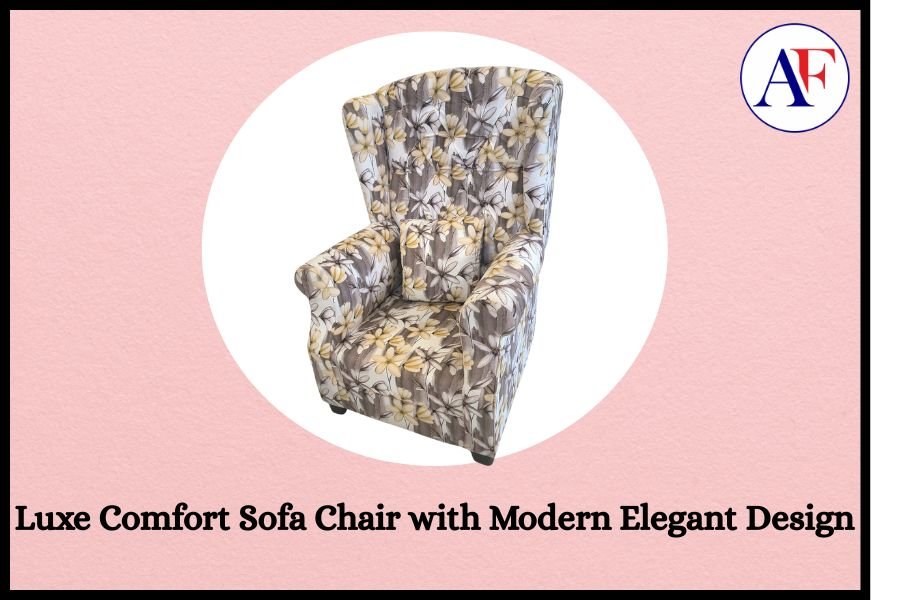 Luxe Comfort Sofa Chair with Modern Elegant Design by Aashirwad Furnitures