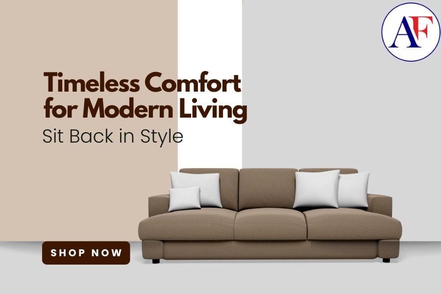 L Shape Sofa | Space Saving Comfort for Modern Homes | Aashirwad Furniture