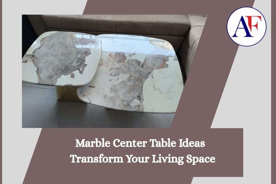 Marble Center Table in Jaipur | Affordable Luxury by Aashirwad Furniture