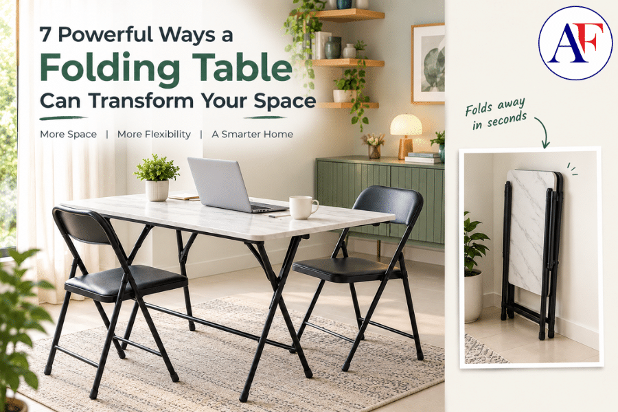 Folding Table | Flexible Space-Saving Furniture | Aashirwad Furnitures